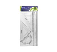 Bismark pack de reglas para el colegio - incluye regla de 30cm - escua