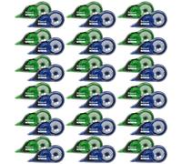 Bismark - Tipex Cinta Correctora Blanca, 5 mm x 12 metros, Set Cintas Correctoras Ideal para Material Escolar y Papeleria Oficina, Útil para Borrar y Escribir de Inmediato (Pack de 36)