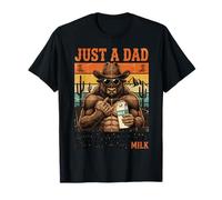 Bison Papa, Solo un Padre Que Siempre volvía con la Leche Camiseta