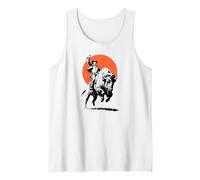 Bison Rider Cowboy Dude on an American Buffalo Camiseta sin Mangas