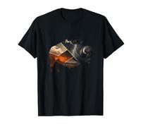 Bisonte Americano Lleno de paisajes del Desierto de tormenta Camiseta