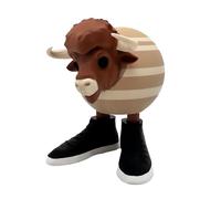 Bisonte Giupiter - Figura articulada de los Brainrot Meme Italiano XL de 10 x 8 cm - Colección Oficial Brainrot - Bisonte con Cuerpo de Júpiter y Zapatillas Negras - Figura Articulada Brain Rot Itali