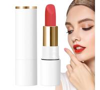 Bisous Sheer Matte Lipstick, Bálsamo Labial Hidratante de Terciopelo de 5 Colores, Taza Antiadherente Profesional para Labios, Esmalte de Labios Impermeable de Larga Duración para Mujere (0.13 Oz)