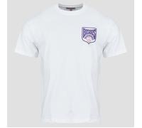 Bisous Skateboards Camiseta T-shirt Blason in Blanco EU M