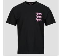 Bisous Skateboards Camiseta T-shirt Gianni in Negro EU L