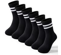 BISOUSOX Calcetines Sin Costuras Niños Algodón Deporte Futbol Baloncesto Transpirable Junior Senior Calcetines Escolares para Niña Regalo para Niños 10 Pares
