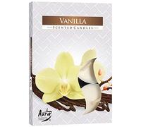 Bispol - Velas perfumadas (6 unidades), diseño de vainilla