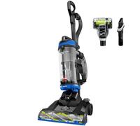 Bissell® CleanView - Aspiradora giratoria con Rodillo de Cepillo de Triple acción, dirección giratoria, Varita de extensión, Tanque de Suciedad fácil de vaciar, Sistema de succión multiciclónica