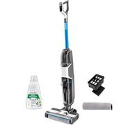 BISSELL CrossWave HF3, Aspiradora Sin Cable, Aspiradora Fregona solo para Suelos Duros, Escoba Vertical Ligera, Aspiradora de Agua con 25 Minutos de Autonomía, en Seco y Húmedo, 3598N