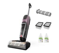 BISSELL CrossWave OmniForce EdgeFind, aspirador inalámbrico seco y húmedo, aspirador y friegasuelos en 1, luces LED FurFinder pelo de mascota, limpieza ZeroGap, limpieza multisuperficie 350m², 4325N