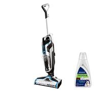 Aspirador escoba - Bissell CrossWave Pet Pro, Aspira, friega y seca, 560 W, 0.62l/0.82l, Negro