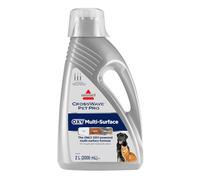 BISSELL CrossWave Pet Pro Oxy, fórmula para BISSELL CrossWave, fórmula multisuperficia potencia del oxígeno, ingredientes de limpieza activos, tecnología de eliminación de olores patentada, 2L, 4019M