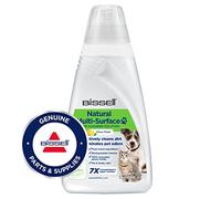 Bissell Solución limpiadora de Suelos Natural Multi-Surface Pet, 1 l | para CrossWave, SpinWave, SpinWave Robot e HydroWave | Potente acción limpiadora de Forma Natural | 3122