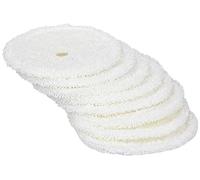 BISSELL 3163-Almohadillas para mopa Robot SpinWave, Microfibra, Blanco, W 0.13 x D 0.13 x H 0.051 m