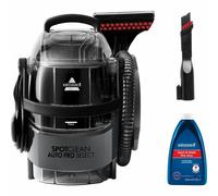 Bissell Spotclean Auto Pro Select 3730N Limpiador y Aspirador para tapicerías y alfombras con Tanque de Gran Capacidad y Largo Alcance