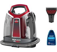 BISSELL SpotClean ProHeat, Aspiradora de Agua Tapiceria, Lava Aspiradora con Tecnología HeatWave, Limpiador de Liquidos para Alfombras, Tapiceria, Sofa, Autos y Más, Motor Potente de 330W, 36988