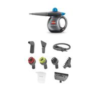 BISSELL Steam Shot, Limpiador de vapor de mano con 10 accesorios, Limpiador de vapor portátil multiuso, Para encimeras, azulejos, juntas, cocinas, baños y ventanas, 4267N