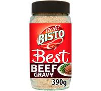 Bisto Los mejores gránulos de salsa de ternera hechos con jugo de carne real, tarro de 390 g (paquete de 1) (el embalaje puede variar)