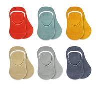 bistyle Algodón 6 pares de calcetines para bebés recién nacidos 0-6 meses a 3 años | Calcetines de ballet con asas | Calcetines para niños y niñas, rojo, 0-6 meses