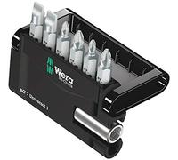 Wera 05056295001 Juego de puntas Mini-Check 6 puntas de Wera ordenadas de forma clara y compacta en el práctico Bit-Check