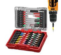 Bit Driver Set - 42 piezas en 1 con adaptador a prueba de deslizamiento - Kit multiusos para casa, taller, electrónica y carpintería de precisión antideslizante