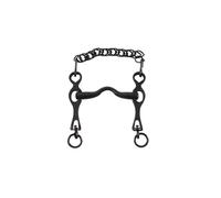Bit español para caballo con mejillas deslizantes Umbria Equitazione 12,5 cm