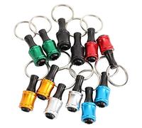 Bit Holder Llavero, Hex Shank Llavero Destornillador Hex Shank Bits Holder Juego de liberación rápida