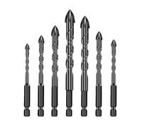 Bit Set, High Strength Metal Drill Bits, 5,91 x 2,36 x 0,59 pulgadas Quick Change Anti Slip Socket Tool, Shock Resistant Precision Kit for Concrete Woodworking Appliance Repair Use