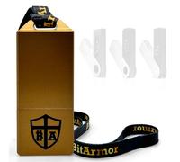 BitArmor Yubikey - Funda Protectora para Ledger Nano X, S, S Plus, Resistente al Agua, al Fuego y a los Golpes, para Almacenamiento en frío, para Bitcoin, Ethereum, XRP, Unidad USB, Yubikey (Dorado)