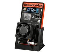Bitaxe Gamma 601 Bitcoins Miner 1.2TH/S Sistema de código Abierto BM1370 Chip Asic Lucky Miner 15W/TH BTC Máquina Minero Solo Miner WiFi 2.4G Conexión Crypto Moneda Miner Uso doméstico (Negro)