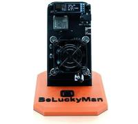 Bitaxes Gamma 601 Bitcoins Miner 1.2TH/S Sistema de código abierto BM1370 Chip Asic Lucky Miner 15W/TH BTC máquina solo Miner conexión criptomoneda minero uso doméstico (naranja)