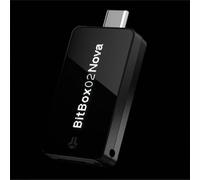BitBox 02 Nova - Cartera de hardware para criptomonedas: Bitcoin, Ethereum Plus 1500 Token - Soporte para iPhone, chip de seguridad EAL, varios colores (negro medianoche)