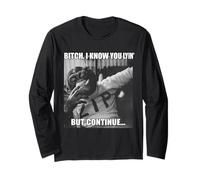 Bitch Sé Que Estás Mintiendo Gracioso Manga Larga