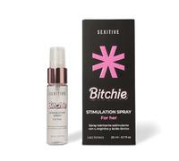 BITCHIE Spray orgásmico rápido. Estimulante femenino con L-Arginina y Ácido láctico - Orgasmos más intensos. Complejo afrodisíaco en base a Guaraná, Ginseng, Ginger y Cinnamon - 20 ml - 0.7 fl oz.