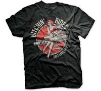 Bitchin Rides Ctom Cars Garage Salt Lake City 'S Last One Unisex 100% Cotton Short-Sleeve T-Shirts Black XXXL