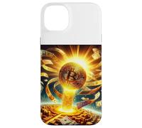 Bitcoin agujero negro Fiat Carcasa para iPhone 14 Plus