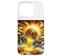 Bitcoin agujero negro Fiat Carcasa para iPhone 15 Pro Max