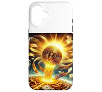 Bitcoin agujero negro Fiat Carcasa para iPhone 16