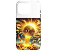 Bitcoin agujero negro Fiat Carcasa para iPhone 16 Pro