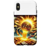 Bitcoin agujero negro Fiat Carcasa para iPhone X/XS