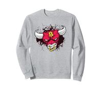 Bitcoin Angry Bull I Funny Bullmarket Bitcoin Sudadera