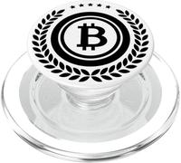 BITCOIN BTC CRYPTOCURRENCY SATOSHI Echa un vistazo a mi tienda. PopSockets PopGrip para MagSafe