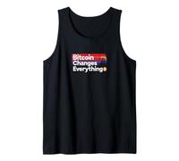 Bitcoin Cambia Todo Libertad Dinero revolución Bitcoin Camiseta sin Mangas