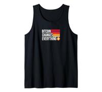 Bitcoin Cambia Todo Libertad Dinero revolución Bitcoin Camiseta sin Mangas