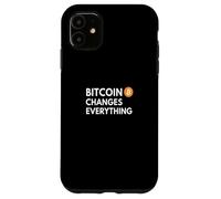 Bitcoin Cambia Todo Libertad Dinero revolución Bitcoin Carcasa para iPhone 11