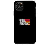 Bitcoin Cambia Todo Libertad Dinero revolución Bitcoin Carcasa para iPhone 11 Pro MAX