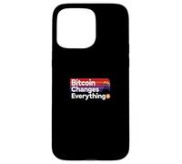 Bitcoin Cambia Todo Libertad Dinero revolución Bitcoin Carcasa para iPhone 15 Pro MAX