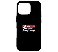 Bitcoin Cambia Todo Libertad Dinero revolución Bitcoin Carcasa para iPhone 16 Pro