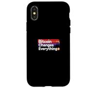 Bitcoin Cambia Todo Libertad Dinero revolución Bitcoin Carcasa para iPhone X/XS