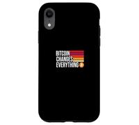 Bitcoin Cambia Todo Libertad Dinero revolución Bitcoin Carcasa para iPhone XR